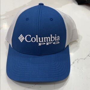 Columbia PFG Royal Blue and White Hat